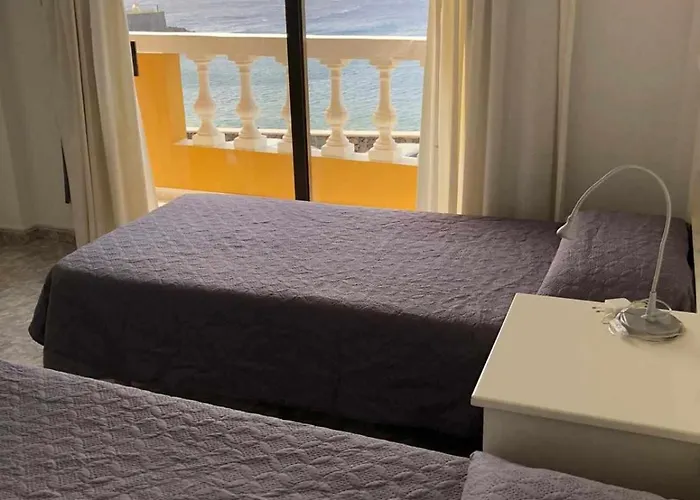Vv 121 Con Balcon, En Primera Linea De Mar דירה